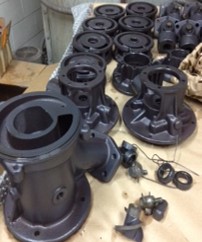 Die casting gearbox housing. Gearbox housing